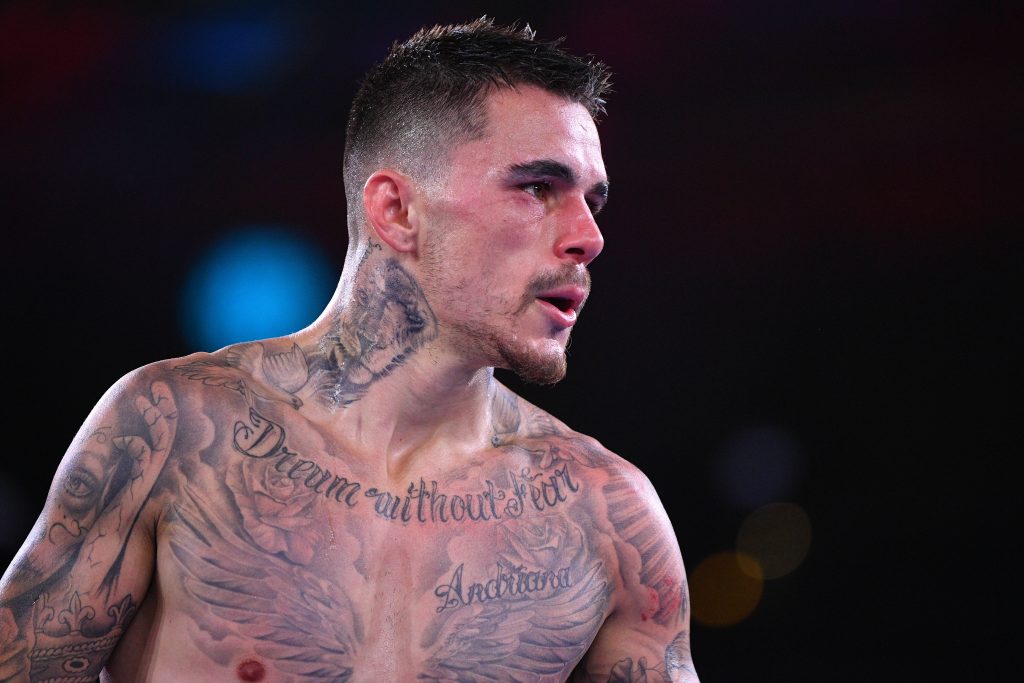 Der vormals undisputed Champ im Leichtgewicht, George Kambosos Jr., plant einen neuen Anlauf auf die Krone und könnte im April gegen Vasily Lomachenko um den IBF-Titel boxen. (Foto: IMAGO / Jamie Ross)