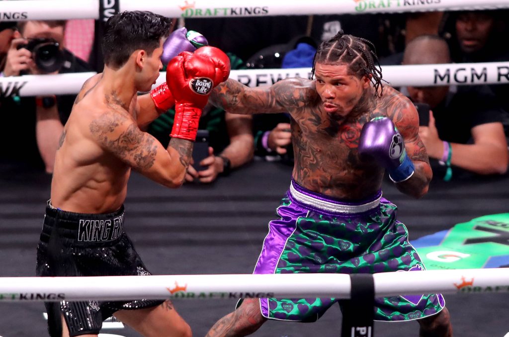 Gervonta Davis, hier bei seinem Kampf gegen Ryan Garcia im April 2023, steht auf Platz neun im BOXSPORT-Ranking der besten Boxer der Welt (Foto: IMAGO / Hoganphotos)