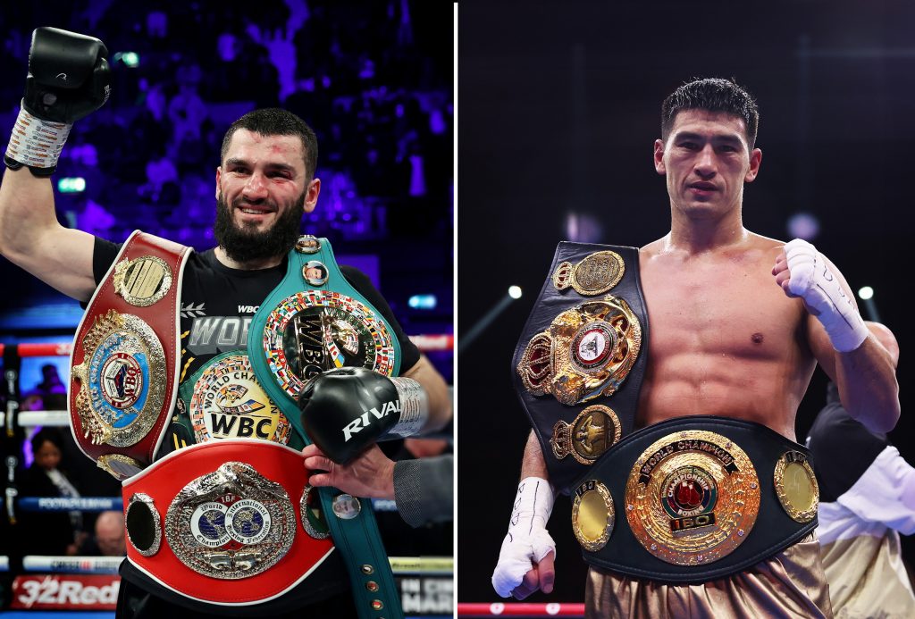 AM 1. Juni klärten Artur Beterbiev (l.) und Dmitry Bivol (r.) wer undisputed Champion und somit die wahre Nummer 1 im Halbschwergewicht ist. (Fotos: Getty Images)