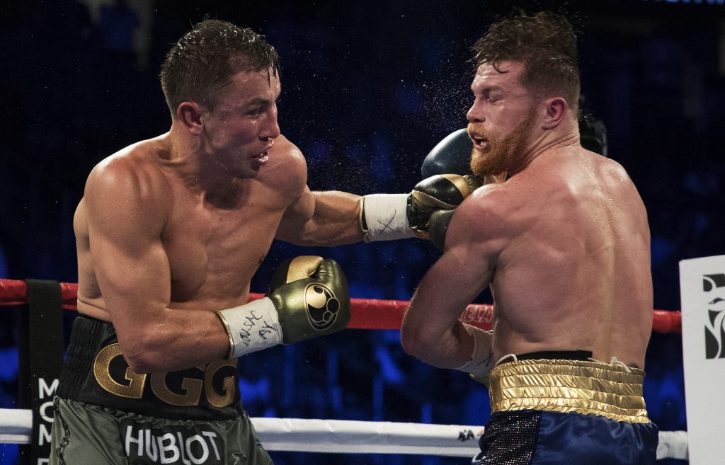 Sehr wahrscheinlich war das dritte Aufeinandertreffen von Genndiy Golovkin und Canelo Alvarez im September 2022 der letzte Auftritt von GGG als aktiver Sportler im Boxring. Der 42-Jährige konzentriert sich fortan auf seine Funktionärslaufbahn. (Foto: Getty Images)