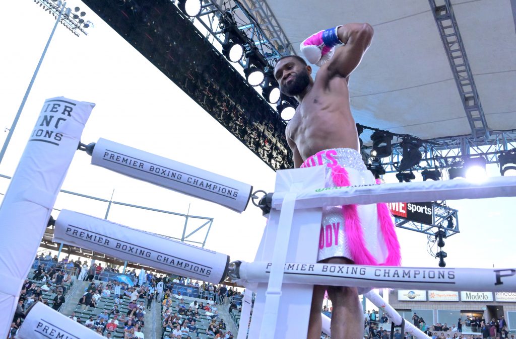 Mit einer K.o.-Quote von mehr als 90 Prozent gilt Jaron Ennis als einer der gefährlichsten Fighter im Weltergewicht. (Foto: Getty Images / Jayne Kamin-Oncea)