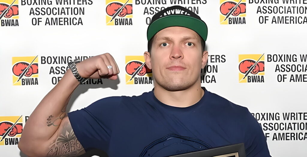 Oleksandr Usyk wurde bereits zum zweiten Mal in seiner Karriere von der Boxing Writers Association of America zum „Boxer des Jahres“ gekürt. (Foto: BWAA)